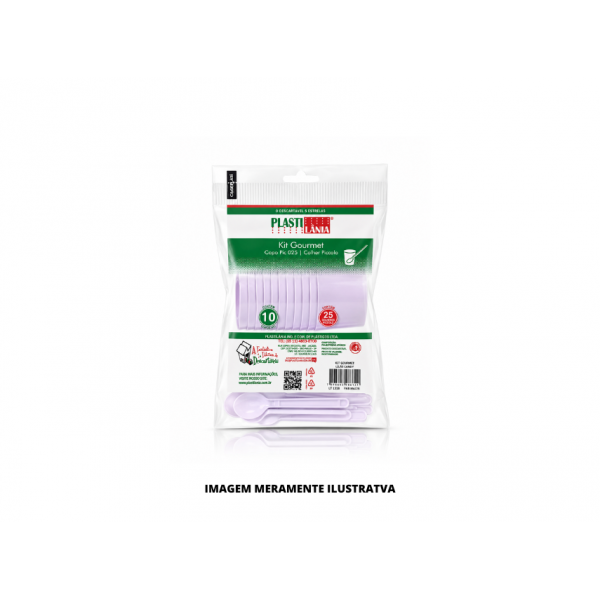 KIT GOURMET - PLASTILANIA - LILAS CANDY - PCT10